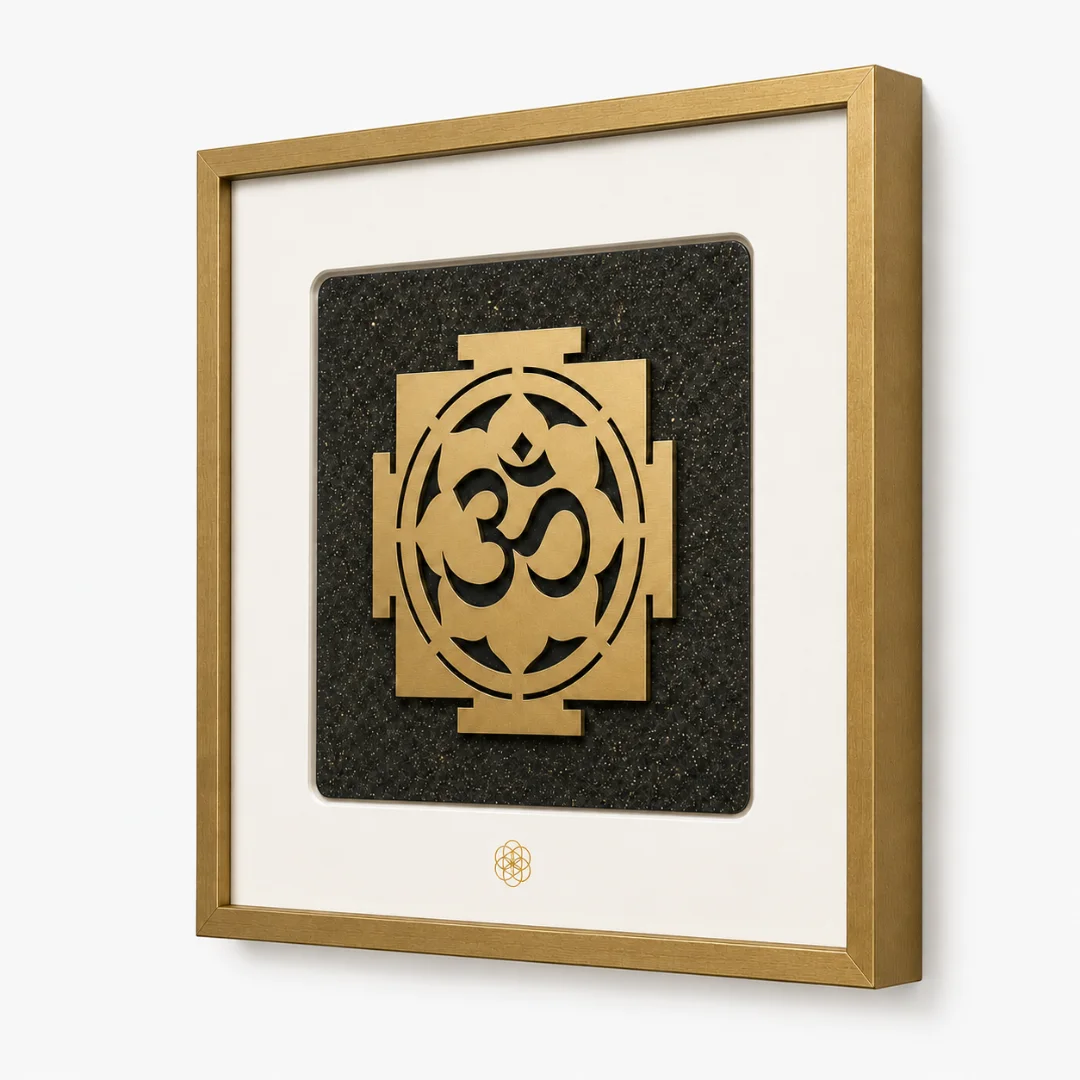 Pyrite Sacred Om– Peace & Abundance thumbnail 2