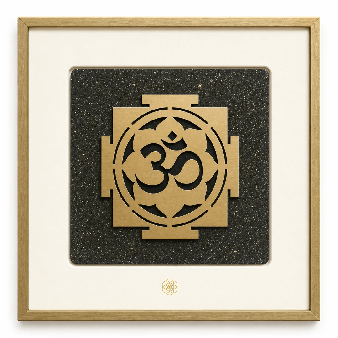 Pyrite Sacred Om– Peace & Abundance thumbnail 3