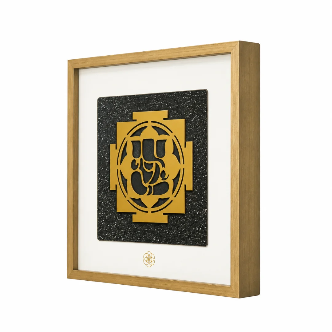Pyrite wuth Ganesha  – Success & Prosperity thumbnail 2