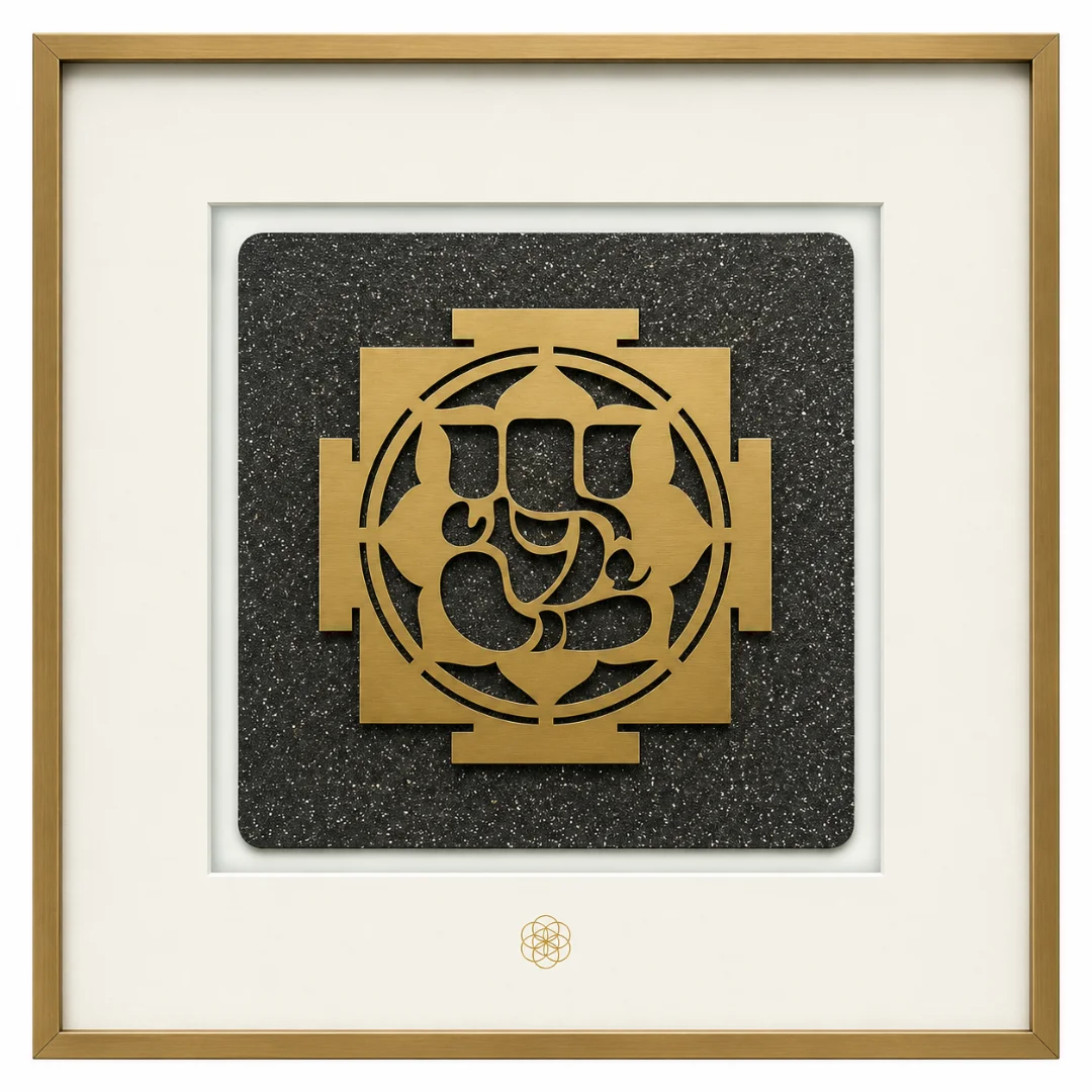 Pyrite wuth Ganesha  – Success & Prosperity thumbnail 3