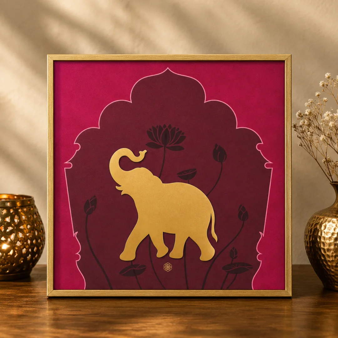 Sacred Elephant — Strength, Wisdom & Good Fortune