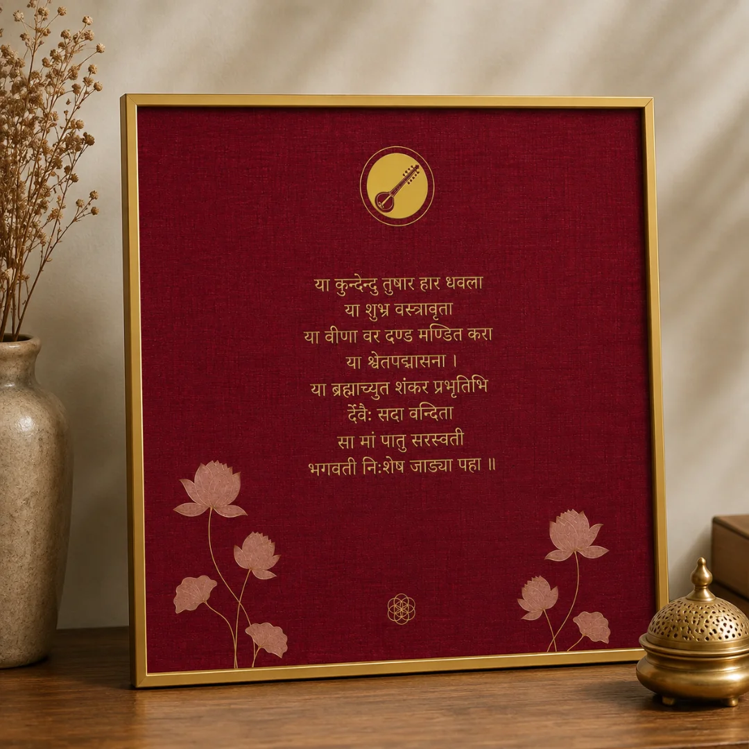Saraswati Vandana — Wisdom, Knowledge & Creativity