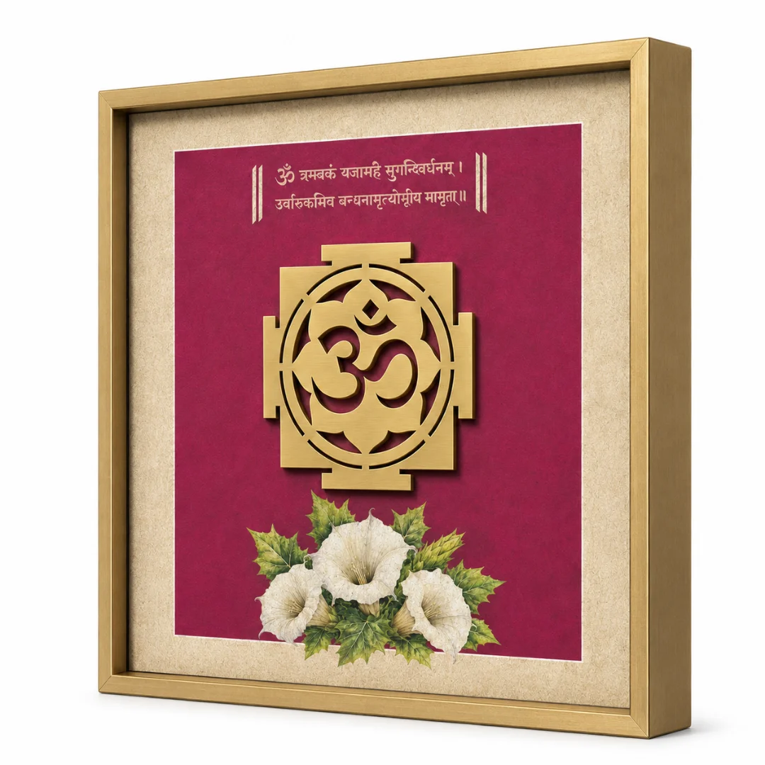 Mahamrityunjaya Mantra – Sacred Om Yantra thumbnail 3