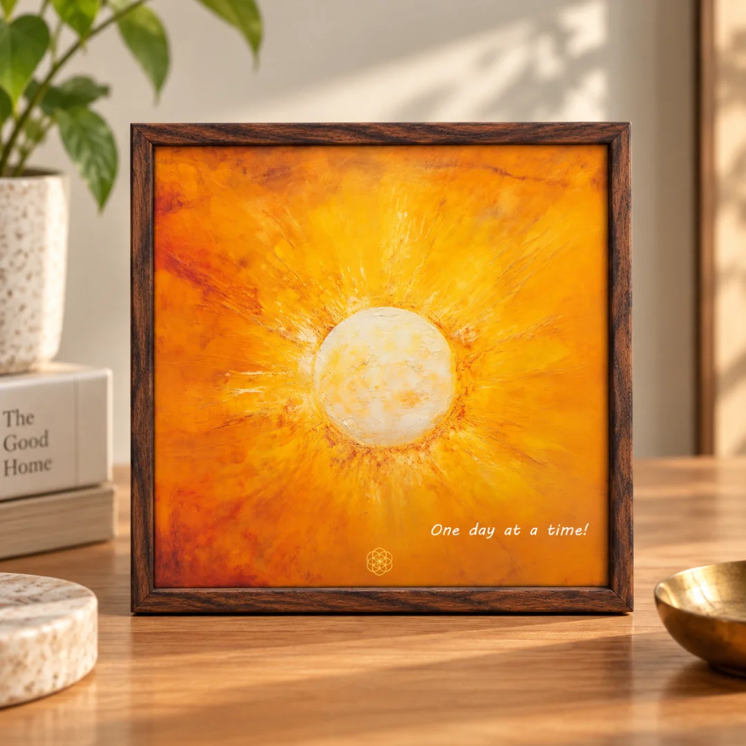 One Day at a Time – Mindful Living Art