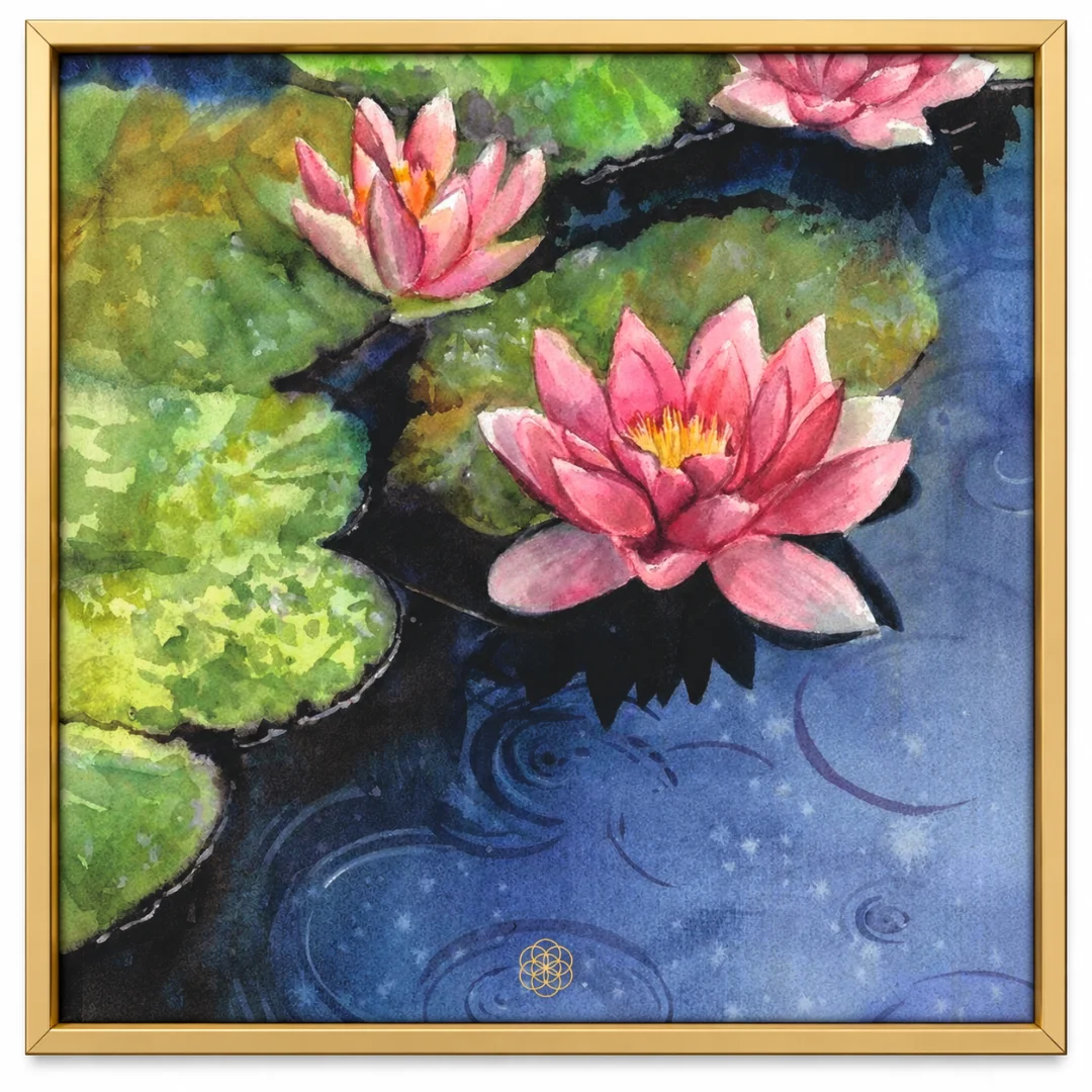 Lotus Pond – Vastu Art for Peace & Prosperity thumbnail 3