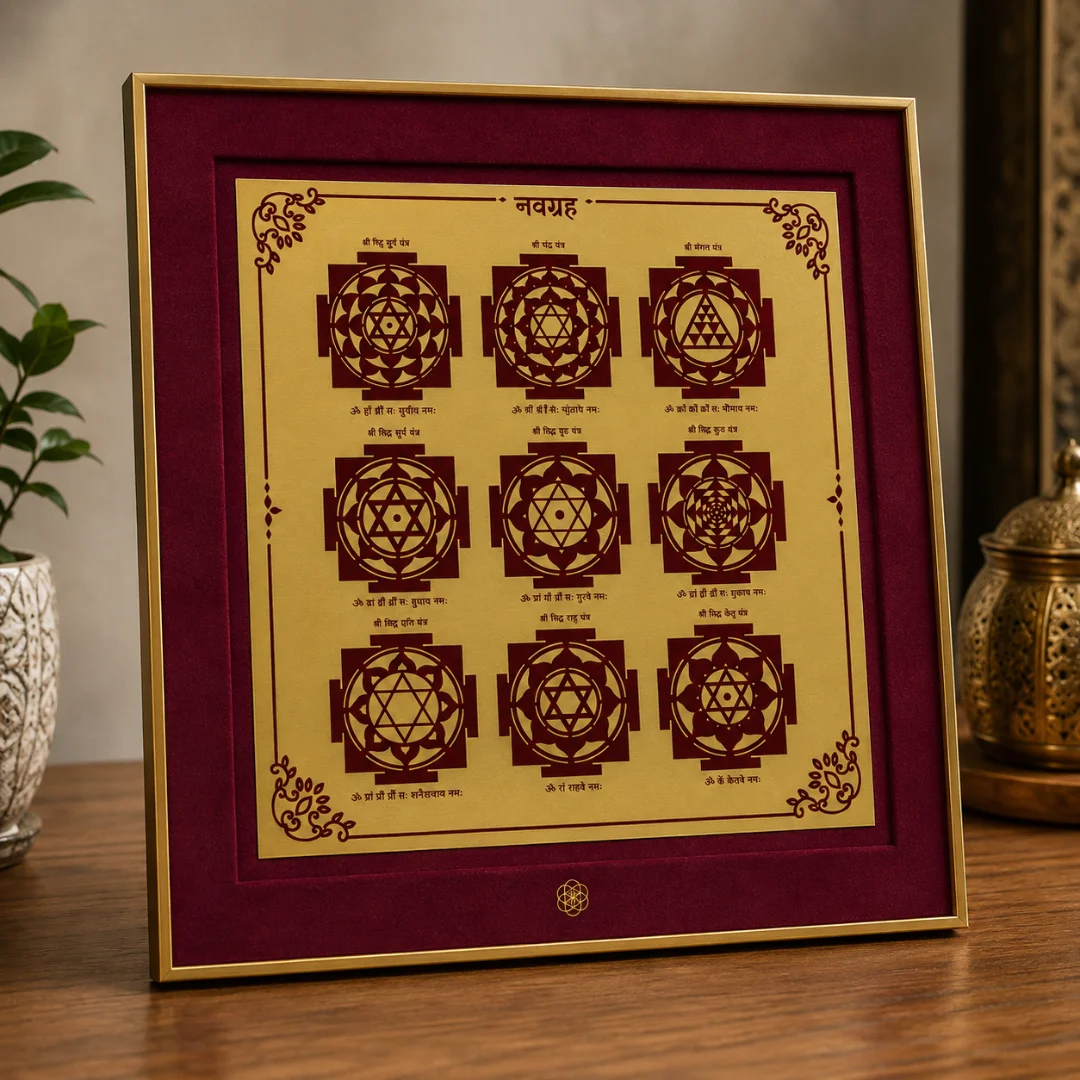 Navgraha Yantra – Harmony of the Nine Planets